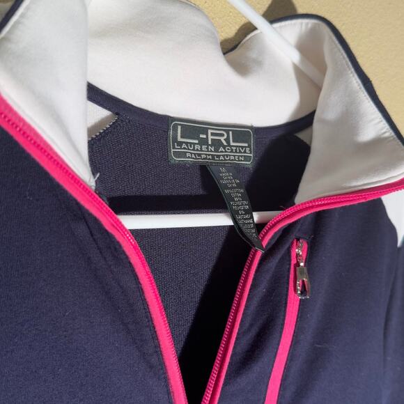Ralph Lauren Navy and Pink Jacket - Picture 3 of 4